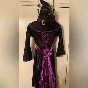 Children Halloween Witch Costume